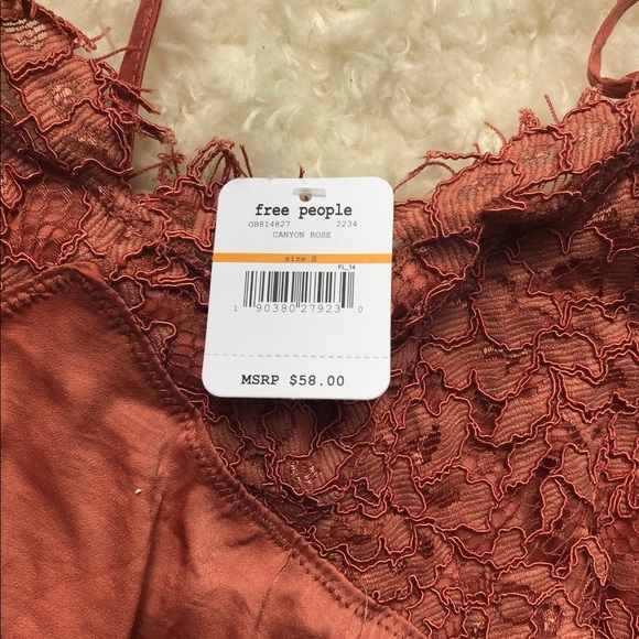 NWT Free People Sweetie Pie Bodysuit - Picture 6 of 6